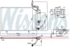 Kondensator, Klimaanlage NISSENS 940527 Bild Kondensator, Klimaanlage NISSENS 940527