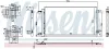 Kondensator, Klimaanlage NISSENS 940735 Bild Kondensator, Klimaanlage NISSENS 940735