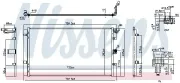 Kondensator, Klimaanlage NISSENS 940902