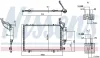 Kondensator, Klimaanlage NISSENS 941457 Bild Kondensator, Klimaanlage NISSENS 941457