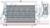 Kondensator, Klimaanlage NISSENS 94210 Bild Kondensator, Klimaanlage NISSENS 94210