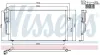 Kondensator, Klimaanlage NISSENS 94305 Bild Kondensator, Klimaanlage NISSENS 94305