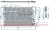 Kondensator, Klimaanlage NISSENS 94308 Bild Kondensator, Klimaanlage NISSENS 94308