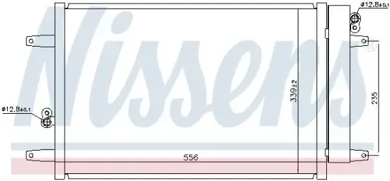 Kondensator, Klimaanlage NISSENS 94575 Bild Kondensator, Klimaanlage NISSENS 94575