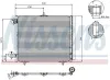 Kondensator, Klimaanlage NISSENS 94595 Bild Kondensator, Klimaanlage NISSENS 94595