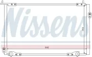 Kondensator, Klimaanlage NISSENS 94736