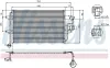 Kondensator, Klimaanlage NISSENS 94838 Bild Kondensator, Klimaanlage NISSENS 94838