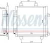 Kondensator, Klimaanlage NISSENS 94891 Bild Kondensator, Klimaanlage NISSENS 94891