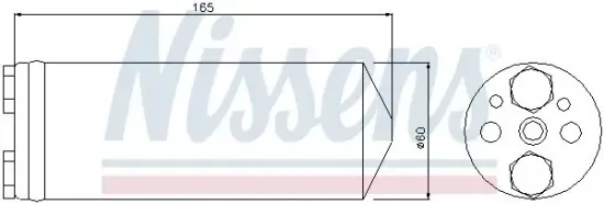 Trockner, Klimaanlage NISSENS 95425 Bild Trockner, Klimaanlage NISSENS 95425