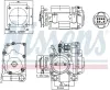 Drosselklappenstutzen 12 V NISSENS 955080 Bild Drosselklappenstutzen 12 V NISSENS 955080