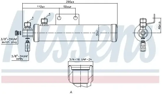 Ladeluftkühler NISSENS 96599 Bild Ladeluftkühler NISSENS 96599