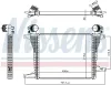 Ladeluftkühler NISSENS 961124 Bild Ladeluftkühler NISSENS 961124