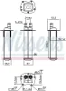 Ladeluftkühler NISSENS 961221 Bild Ladeluftkühler NISSENS 961221