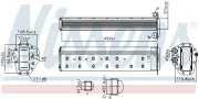 Ladeluftkühler NISSENS 961227