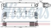 Ladeluftkühler NISSENS 961402