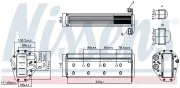 Ladeluftkühler NISSENS 961447