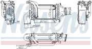 Ladeluftkühler NISSENS 961455