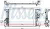 Ladeluftkühler NISSENS 961560 Bild Ladeluftkühler NISSENS 961560