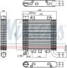 Ladeluftkühler NISSENS 96366 Bild Ladeluftkühler NISSENS 96366