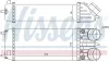 Ladeluftkühler NISSENS 96508 Bild Ladeluftkühler NISSENS 96508