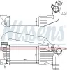 Ladeluftkühler NISSENS 96592 Bild Ladeluftkühler NISSENS 96592
