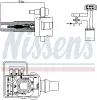 Zündspule 12 V NISSENS 966057 Bild Zündspule 12 V NISSENS 966057