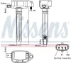 Zündspule 14 V NISSENS 966273 Bild Zündspule 14 V NISSENS 966273