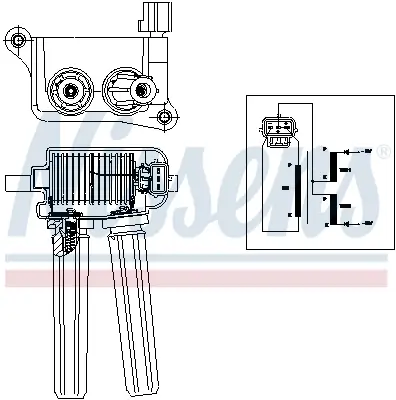Zündspule 12 V NISSENS 966891 Bild Zündspule 12 V NISSENS 966891