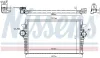 Ladeluftkühler NISSENS 96692 Bild Ladeluftkühler NISSENS 96692