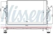 Ladeluftkühler NISSENS 969002