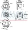 AGR-Ventil NISSENS 98173 Bild AGR-Ventil NISSENS 98173