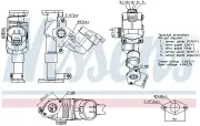 AGR-Ventil NISSENS 98423