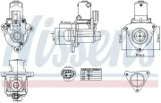 AGR-Ventil NISSENS 98510