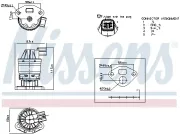 AGR-Ventil NISSENS 98523