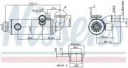 Kühler, Abgasrückführung NISSENS 989274