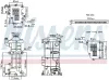 Kühler, Abgasrückführung NISSENS 989503