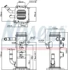 Kühler, Abgasrückführung NISSENS 989600 Bild Kühler, Abgasrückführung NISSENS 989600