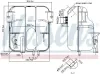 Ausgleichsbehälter, Kühlmittel NISSENS 996023 Bild Ausgleichsbehälter, Kühlmittel NISSENS 996023