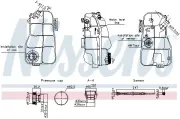 Ausgleichsbehälter, Kühlmittel NISSENS 996215