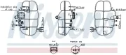 Ausgleichsbehälter, Kühlmittel NISSENS 996237