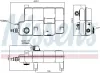 Ausgleichsbehälter, Kühlmittel NISSENS 996260 Bild Ausgleichsbehälter, Kühlmittel NISSENS 996260