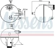 Ausgleichsbehälter, Kühlmittel NISSENS 996295