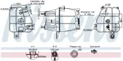 Ausgleichsbehälter, Kühlmittel NISSENS 996307