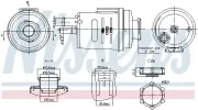 Ausgleichsbehälter, Kühlmittel NISSENS 996314