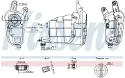 Ausgleichsbehälter, Kühlmittel NISSENS 996315