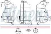 Ausgleichsbehälter, Kühlmittel NISSENS 996329