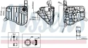 Ausgleichsbehälter, Kühlmittel NISSENS 996345