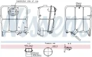 Ausgleichsbehälter, Kühlmittel NISSENS 996346