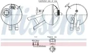 Ausgleichsbehälter, Kühlmittel NISSENS 996348