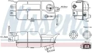 Ausgleichsbehälter, Kühlmittel NISSENS 996359